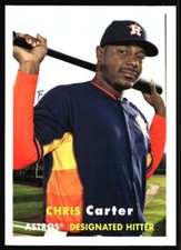 2015 Topps Archives Chris Carter #9 Houston Astros