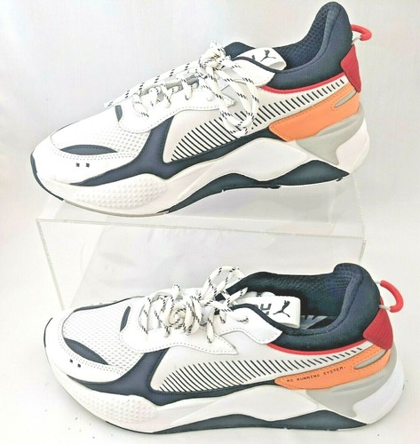 puma rsx black orange
