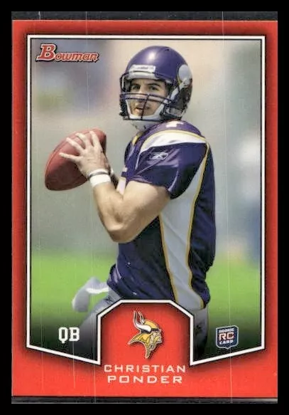 Christian Ponder trading card