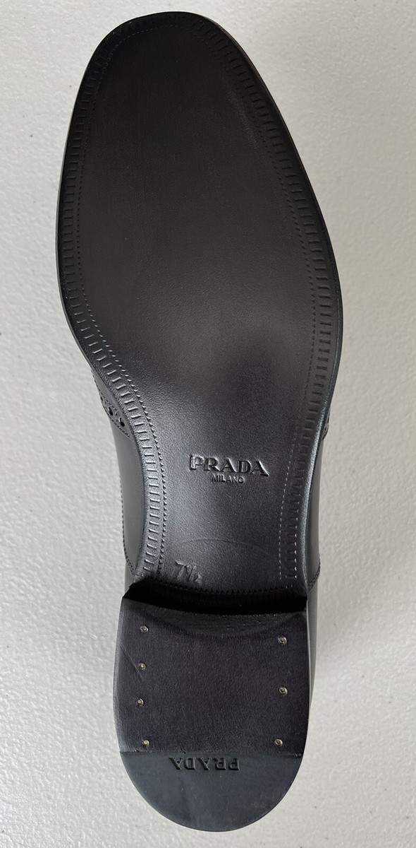 PRADA Classic Brogue Black US 8.5 EU 41.5 | eBay