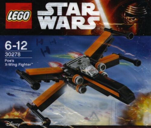 LEGO Star Wars Episode 7 Poe's X-Wing Jäger 30278 56 Teile im OVP Polybeutel - Picture 1 of 1