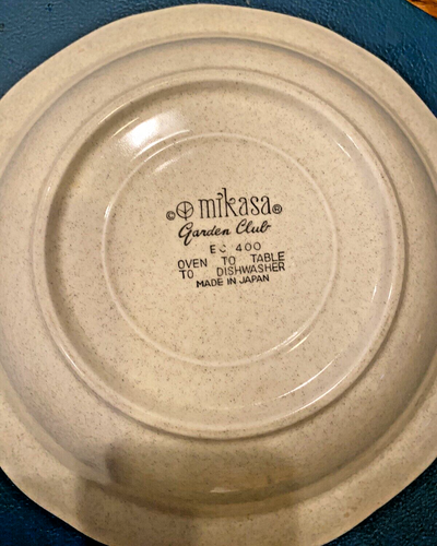 Mikasa "Garden Club" Serving Bowl 10" Japan-Vintage - Picture 3 of 3