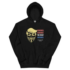 Vote Trump Election 2024 "Remember the 5th of November" - Unisex Hoodie