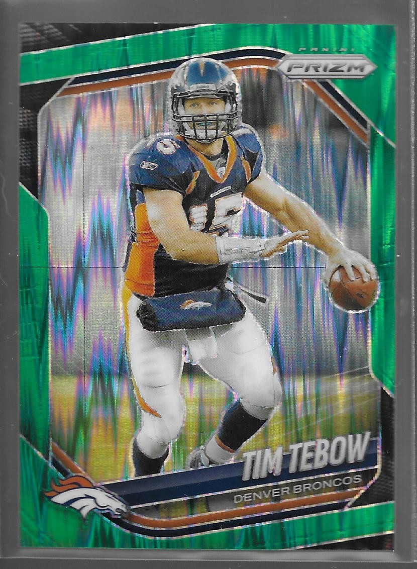 2025 Panini Prizm #300 Tim Tebow Green Flash - Check Description