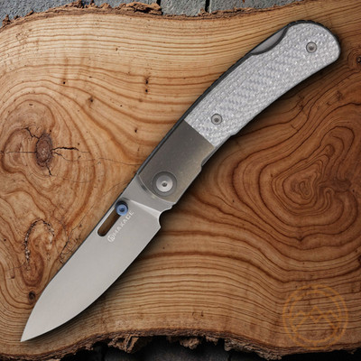 Maxace Beetle 2 Folding Knife 3.5'' Bohler M398 Steel Blade Carbon Fiber Handle