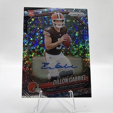Panini 2025 Prizm Dillon Gabriel Rookie Autograph Disco Prizm #372 Browns