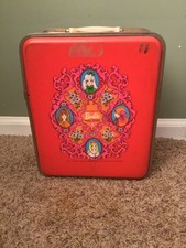 Vintage 1969 Mattel The World Of Barbie Doll Trunk Hard Case