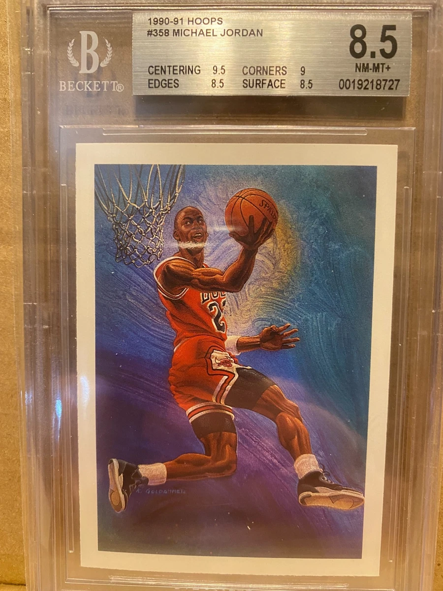 Michael Jordan 8.5 Graded Basketball 1990-91 Season Sports Trading