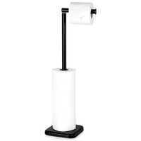 Toilettenpapierhalter Schwarz 56Cm Klopapierhalter Klorollenhalter