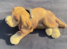 Vintage 1960 s Flocked Bobblehead Dog Nodder Cocker Spaniel Japan