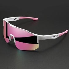 Oversized Sports Sunglasses UV400 Polarized Cycling Driving Unisex Shades