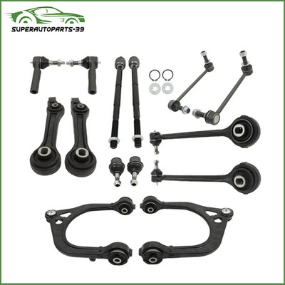 14Pcs Front Control Arms Tie Rod For  Dodge Charger Challenger 300 Rwd 2011-2017