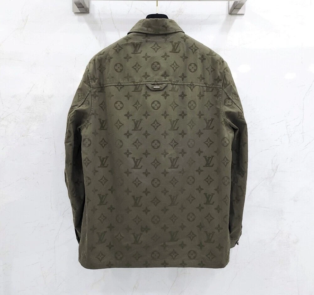 LOUIS VUITTON（LV） Louis Vuitton giacca sovracamicia cotone monogramma 1ABNP9 118701877
