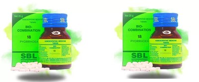 SBL Bio-Combination 18 Tablets Pack of 2 (25g x 2) | Gum & Tooth Relief