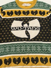 2017 Wu-Tang Clan Ugly Christmas Sweater All Over Print Live Nation Size XL