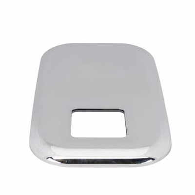 United Pacific 41752B Transmission Shift Lever Plate Base Cover, Chrome, for Pet
