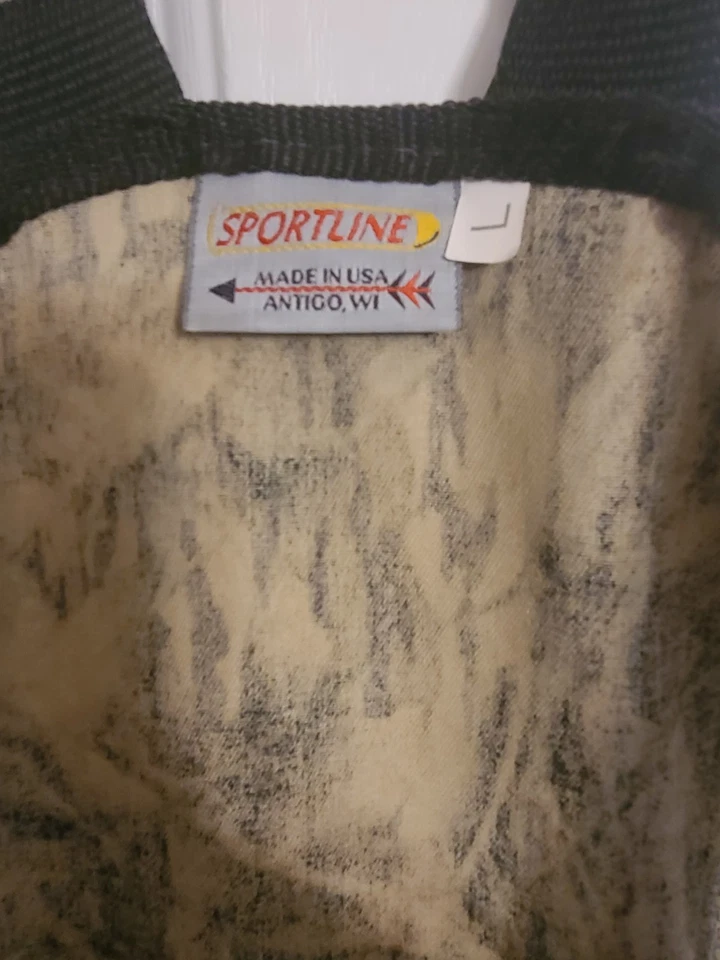 Sport Line Mossy Oak Mobu Camo Turkey Hunting Vest Padded Seat Cushion Lg . B4 - Image 4 of 4