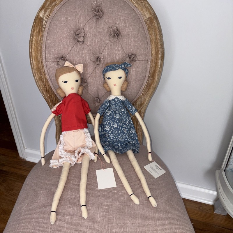 Dumye Rag Dolls-dolls With Purpose-set Of Two