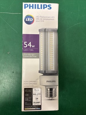 Philips 54W 3000K EX39 Mogul LED COB Light Bulb 4000k