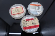 3x Pack Membrane White plain Pore Size 0.65 m, 10mm 0.45 m Filters Prefilters