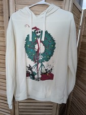 Disney Tim Burton  s Nightmare Before Christmas XL Hooded Sweatshirt NWT
