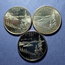 2005-P/D/S Oregon Washington Clad Quarter 