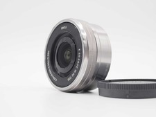 Sony SELP1650 E PZ 16-50mm f/3.5-5.6 OSS Zoom Lens Silver Exc Z6437A