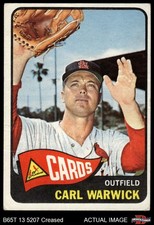 1965 Topps #357 Carl Warwick Cardinals 2 - GOOD