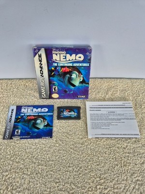 Disney s Finding Nemo Game Boy Advance - Originalverpackt mit Anleitung - AGB-APRE-USA