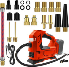 Compressore Milwaukee M18 a Batteria, Portatile, Con Manometro Digitale - per Au
