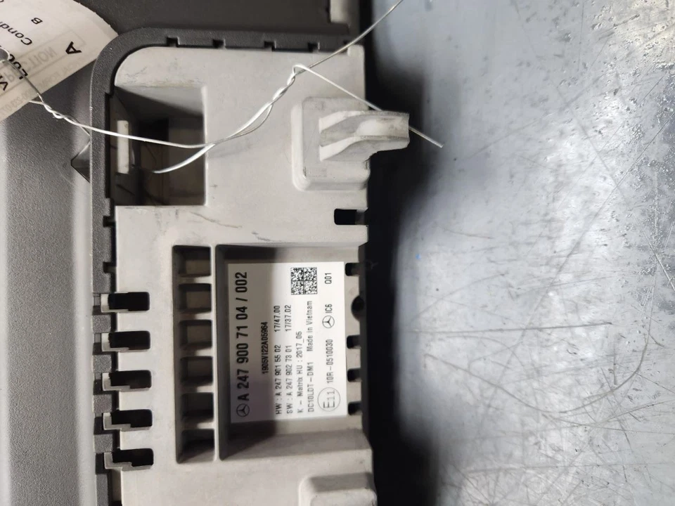 Speedometer 177 Type 10.25" Screen ID 2479008211 Fits 19-22 A-CLASS 769751 - Image 3 of 3