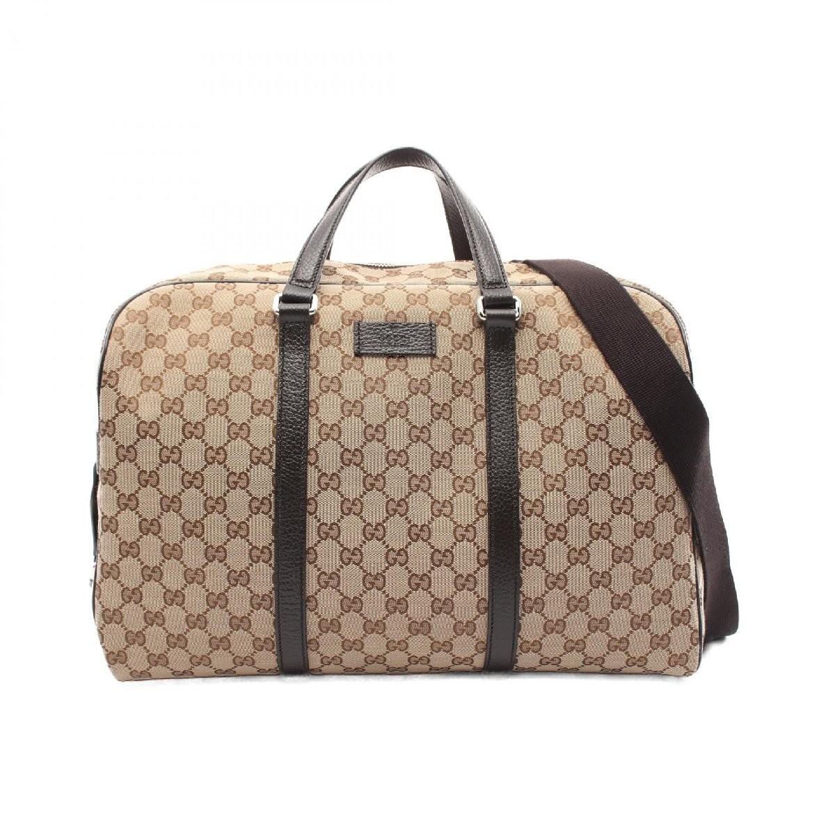 GUCCI GG Canvas  Boston Bag 584911