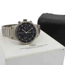 Men's IWC GST Ref. #IW370703 39mm Black Dial Day and Date Watch #W271364-2