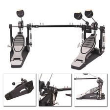 New Professional Double Bass Drum Pedal Twin ...