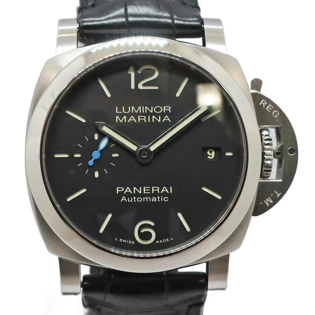 Panerai — Panerai Luminor PAM01372 40mm SS Black Dial Automatic Watch #UW241