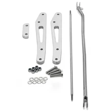 Polished Aluminum 8" Forward Control Extensions for Honda Shadow ACE 750 VT750C