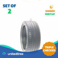 Set Of 2 Used 24540zr19 Michelin Pilot Sport 4 S Zp 94y - 732