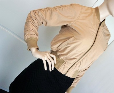DIVIDED by H&M Damen Bomberjacke Übergangsjacke Jacke Boho Trend Gr 34 NEU