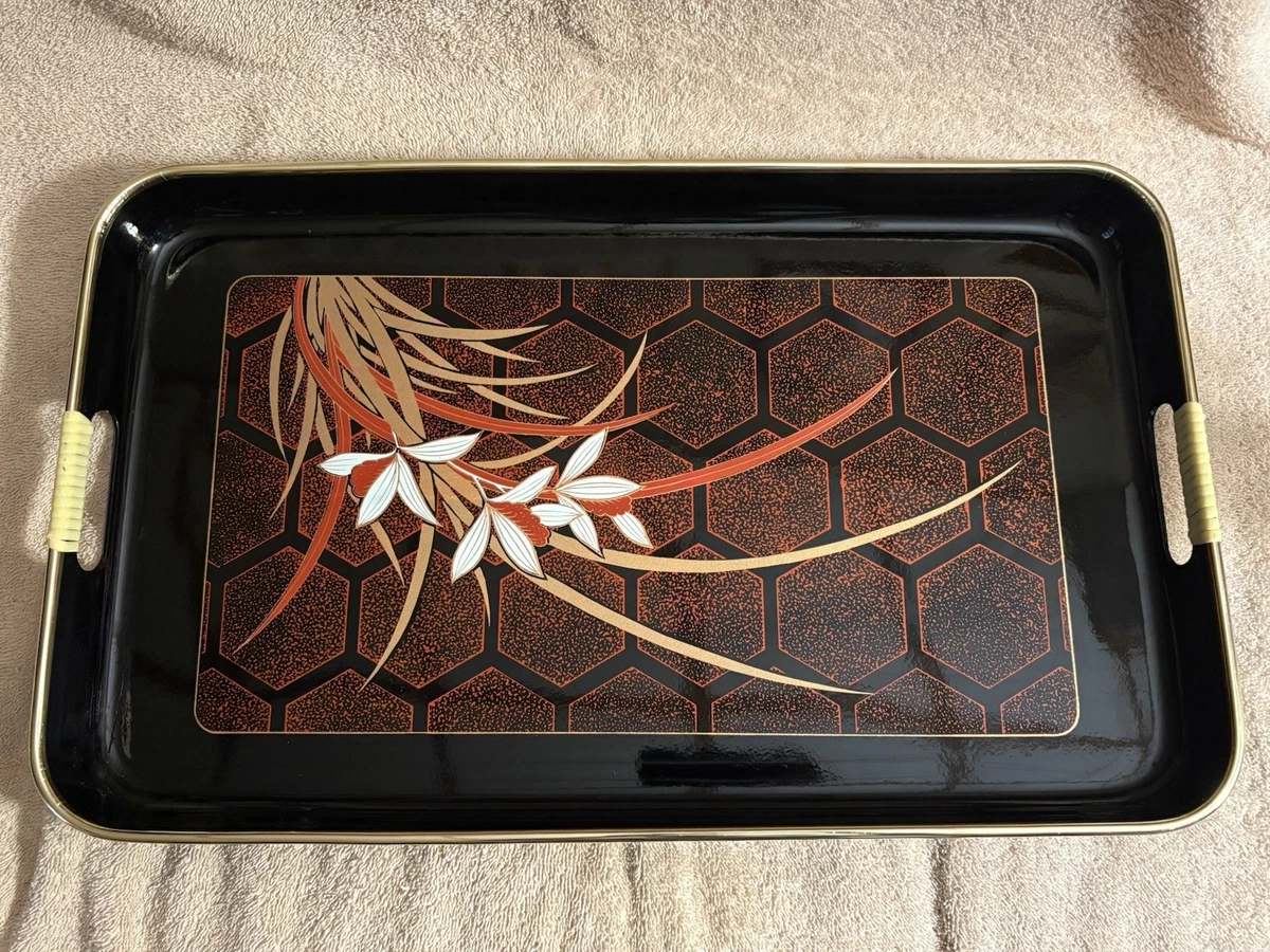 vintage japanese lacquer tray products for sale | eBay