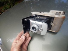 Old Vintage Polaroid Land Camera Model 80 Highlander Untested