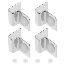 4 Pcs Aquarium Accessories Lid Clips Glass Brackets Fish Tank Metal Parts