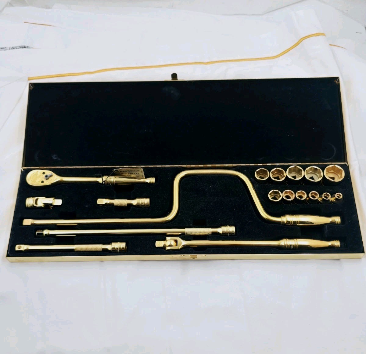 Snap-On Gold Plated 3/8