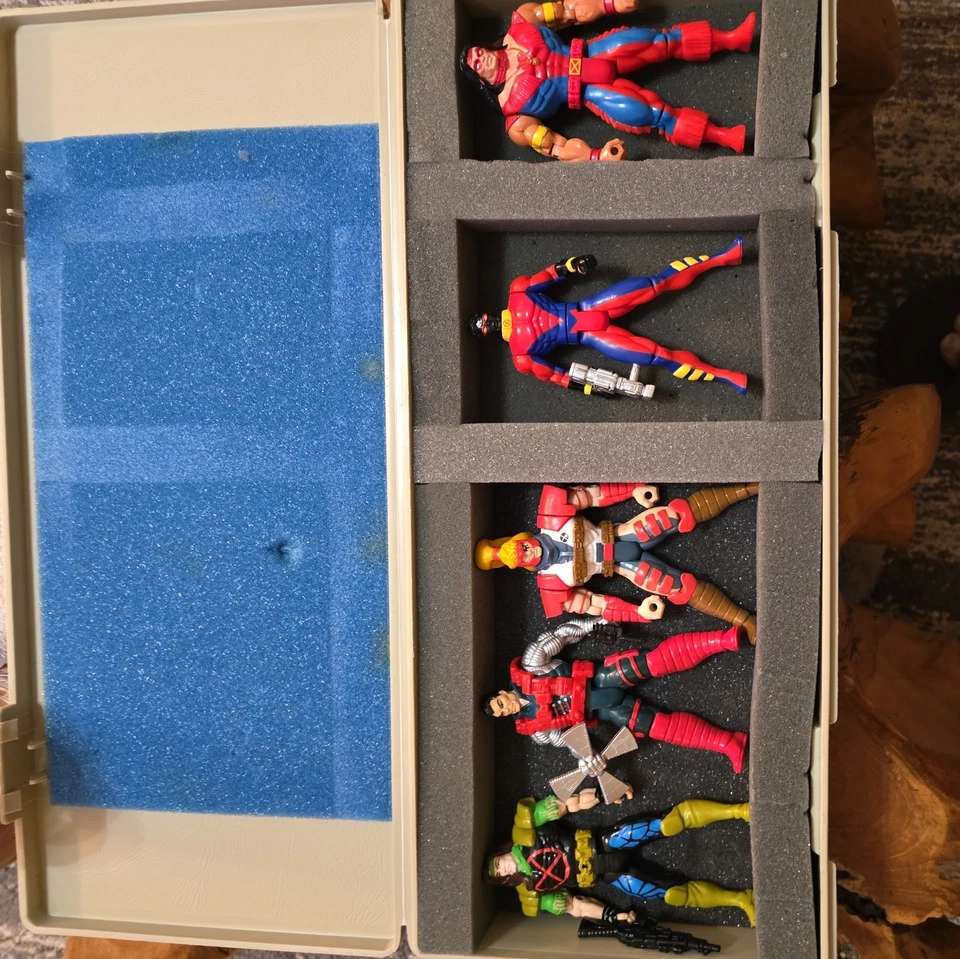 Figura 1994 The Uncanny X-Men X-Force Rictor, Kane, Shaterstar, Sunspot, Warpath Foto 3 de 3