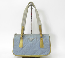 Authentic PRADA Nylon Handbag Tote Shoulder Bag I 51987