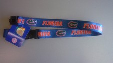 NCAA Lanyard Keychain Florida Gators Team Color Blue