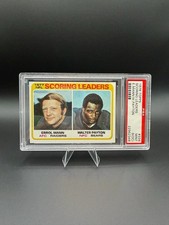 Walter Payton Errol Mann 1978 Topps #334 Scoring Leaders PSA 9 OC Bears HOF