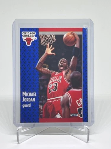 1991-92 Fleer Michael Jordan #29 Chicago Bulls