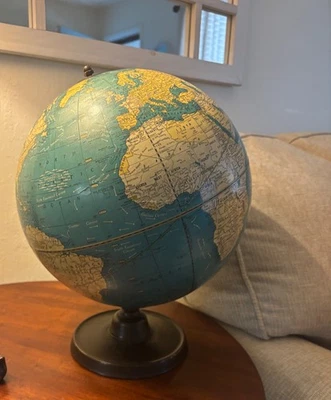 George F. Cram Co. 1950-1959 Date Range Antique World Globes