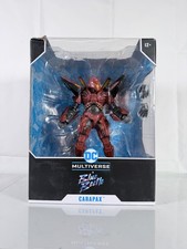 McFarlane DC Multiverse Blue Beetle Carapax Mega Action Figure box is damaged