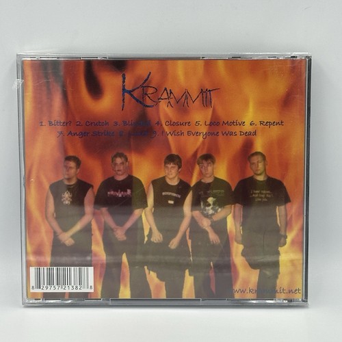 Krammit - Desensitized 2003 Nu Metal Metalcore Debut CD NEW/SEALED FREE US SHIP - Imagen 2 de 7